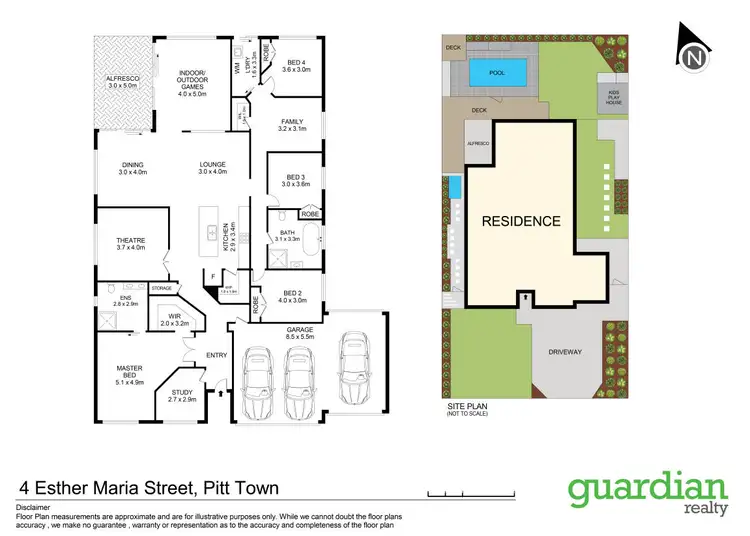 Floorplan of Homely house listing, 4 Esther Maria Street, Pitt Town NSW 2756