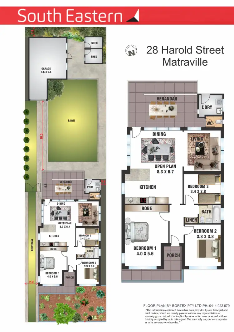 Floorplan of Homely house listing, 28 Harold Street, Matraville NSW 2036