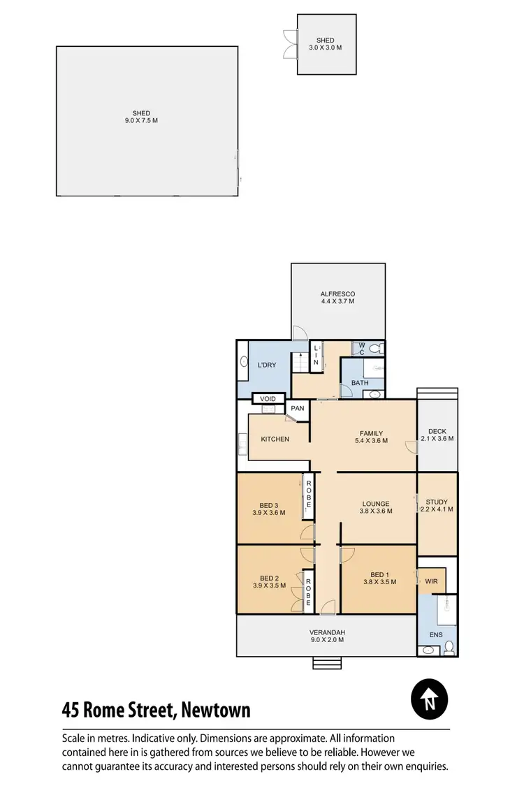 Floorplan of Homely house listing, 45 Rome Street, Newtown QLD 4350