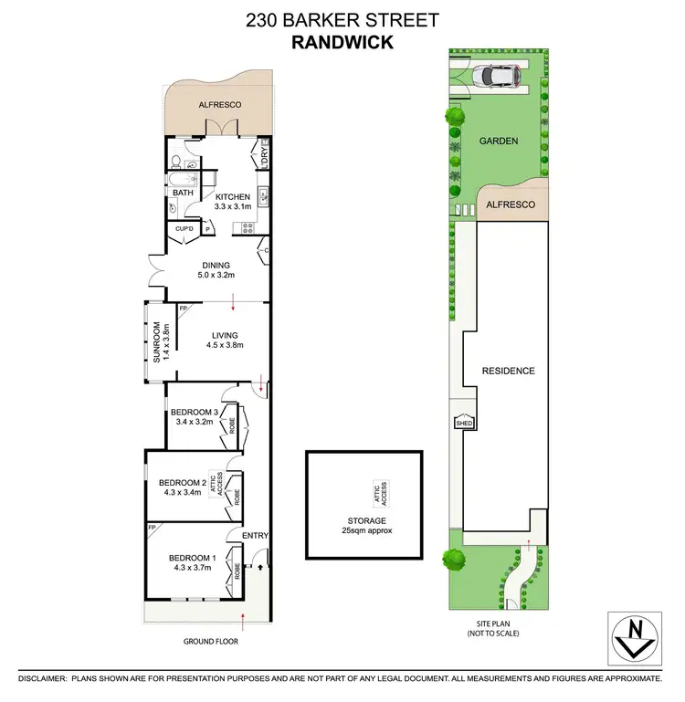 Floorplan of Homely house listing, 230 Barker Street, Randwick NSW 2031