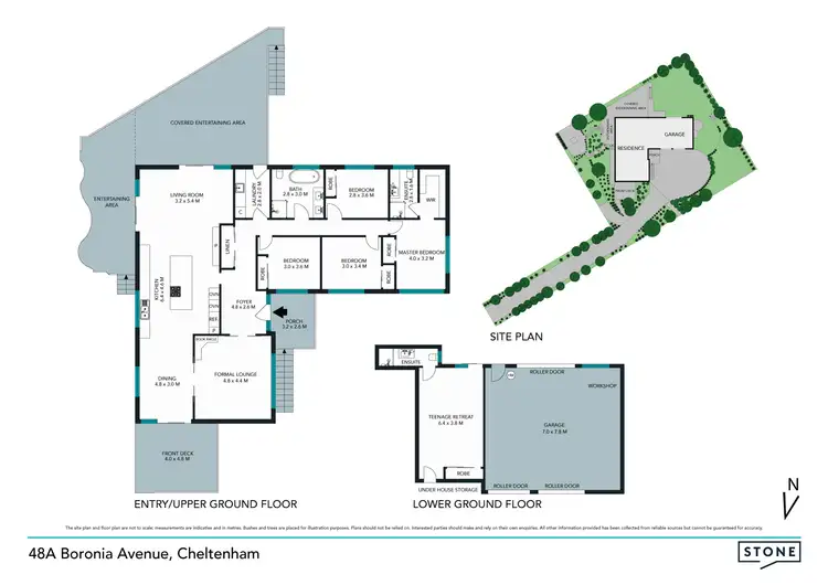 Floorplan of Homely house listing, 48A Boronia Avenue, Cheltenham NSW 2119