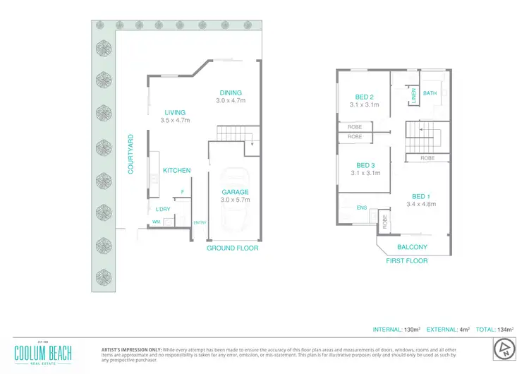 Floorplan of Homely unit listing, 6/15 First Avenue, Coolum Beach QLD 4573