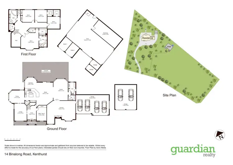 Floorplan of Homely house listing, 14 Binalong Road, Kenthurst NSW 2156