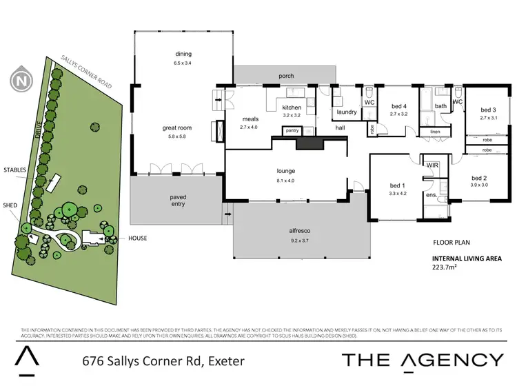 Floorplan of Homely house listing, 676 Sallys Corner Road, Exeter NSW 2579