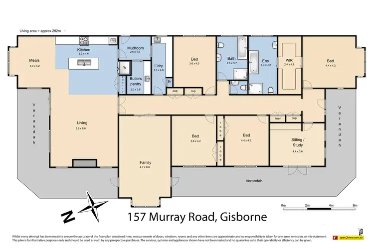 Floorplan of Homely house listing, 157 Murray Road, Gisborne VIC 3437