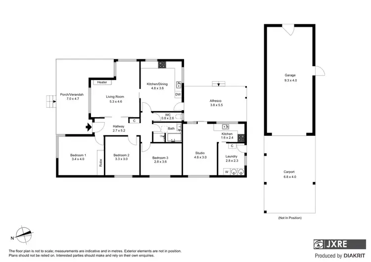 Floorplan of Homely house listing, 18 Merlyn Avenue, Clayton South VIC 3169