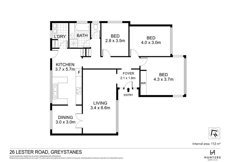 Floorplan of Homely house listing, 26 Lester Road, Greystanes NSW 2145