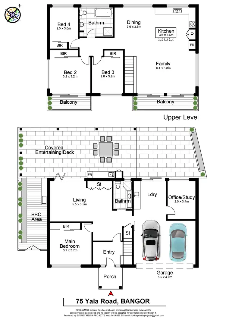 Floorplan of Homely house listing, 75 Yala Road, Bangor NSW 2234