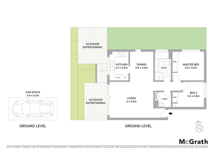 Floorplan of Homely apartment listing, 23/2 Rodborough Avenue, Crows Nest NSW 2065