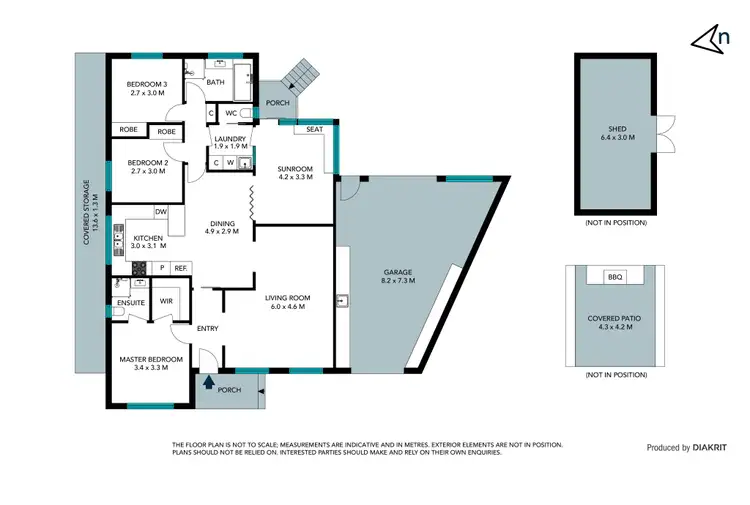 Floorplan of Homely house listing, 1 Banker Court, Epping VIC 3076