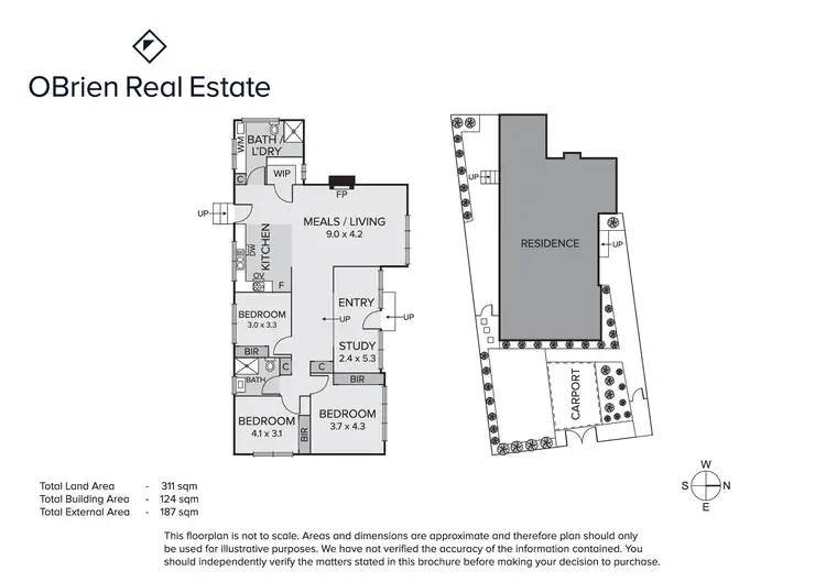 Floorplan of Homely townhouse listing, 123a Cavanagh Street, Cheltenham VIC 3192