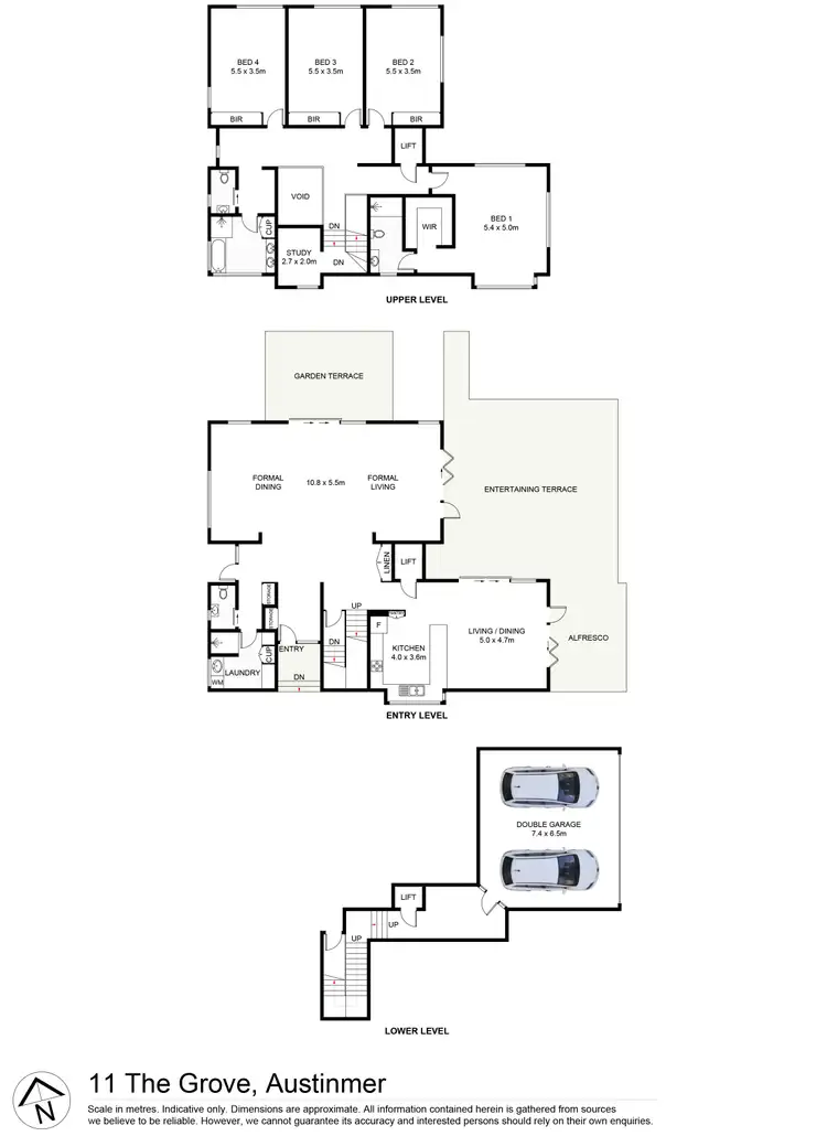 Floorplan of Homely house listing, 11 The Grove, Austinmer NSW 2515