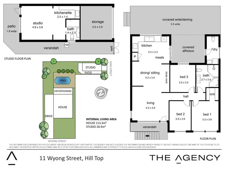 Floorplan of Homely house listing, 11 Wyong Street, Hill Top NSW 2575