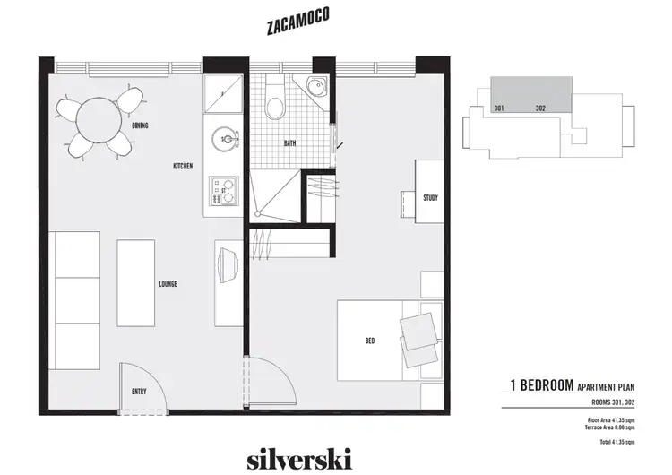 Floorplan of Homely apartment listing, Level 3/301/1 Sitzmark Street, Falls Creek VIC 3699