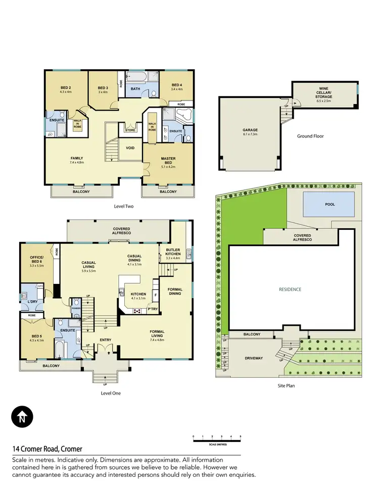 Floorplan of Homely house listing, 14 Cromer Road, Cromer NSW 2099