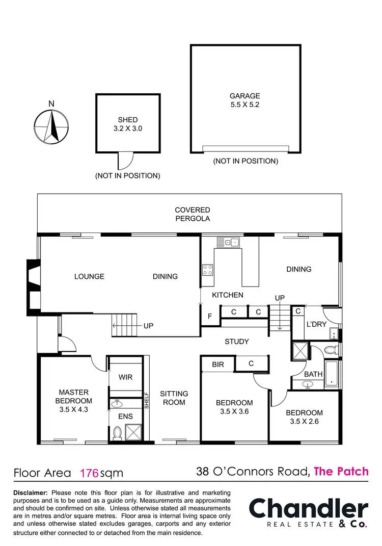 Floorplan of Homely house listing, 38 O'Connors Road, The Patch VIC 3792