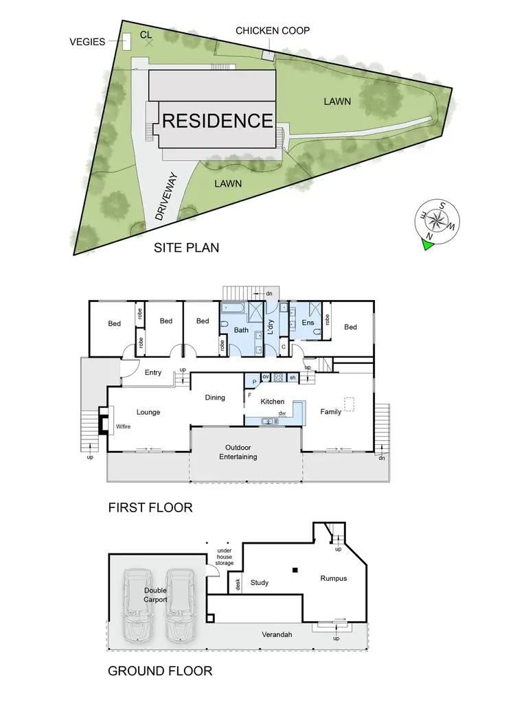 Floorplan of Homely house listing, 20 Jackson Street, Mount Martha VIC 3934