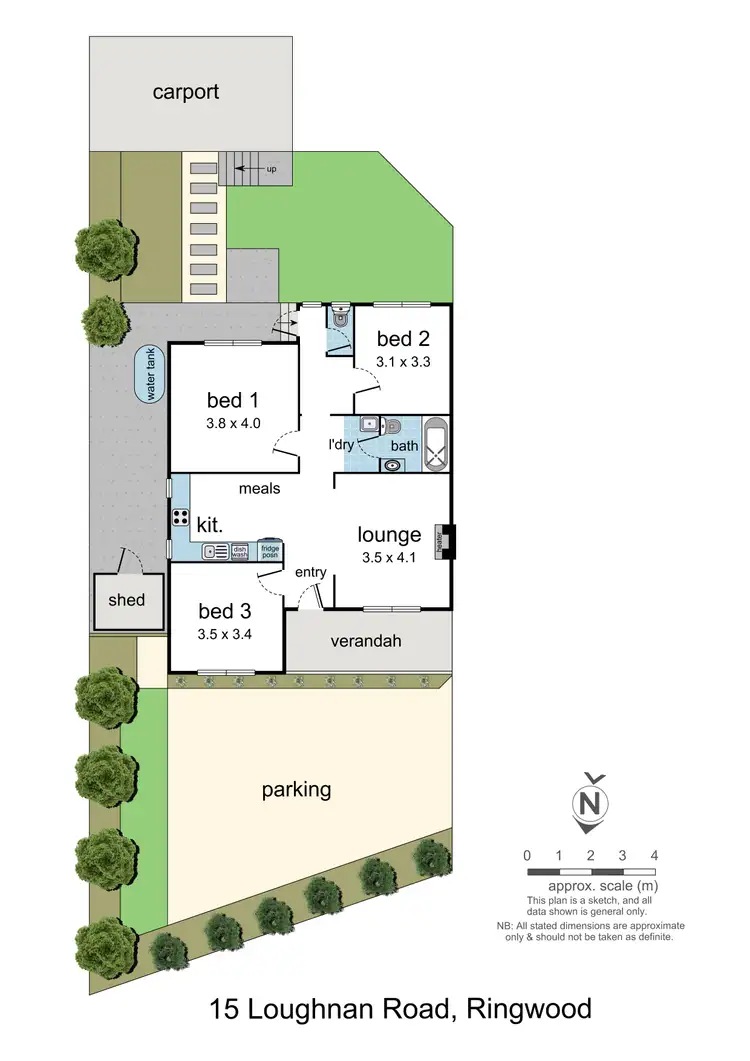 Floorplan of Homely house listing, 15 Loughnan Road, Ringwood VIC 3134