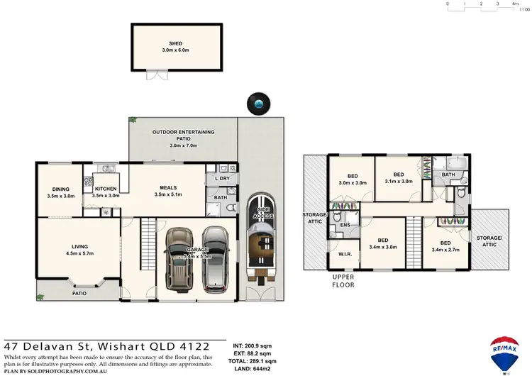 Floorplan of Homely house listing, 47 Delavan Street, Wishart QLD 4122