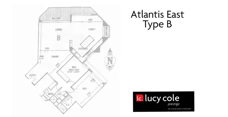 Floorplan of Homely apartment listing, 21/2 Admiralty Drive, Paradise Waters QLD 4217