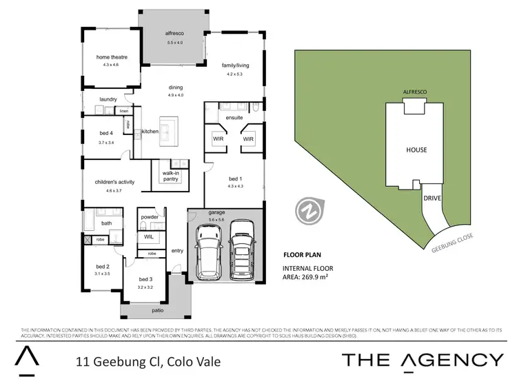 Floorplan of Homely house listing, 11 Geebung Close, Colo Vale NSW 2575