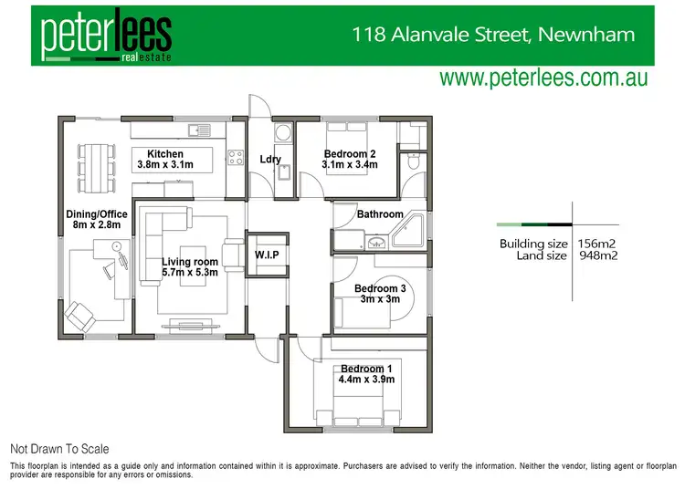 Floorplan of Homely house listing, 118 Alanvale Road, Newnham TAS 7248