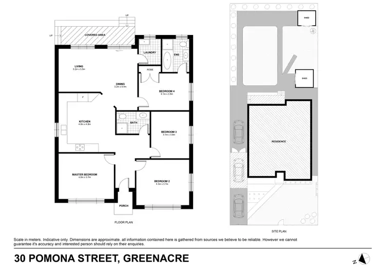 Floorplan of Homely house listing, 30 Pomona Street, Greenacre NSW 2190