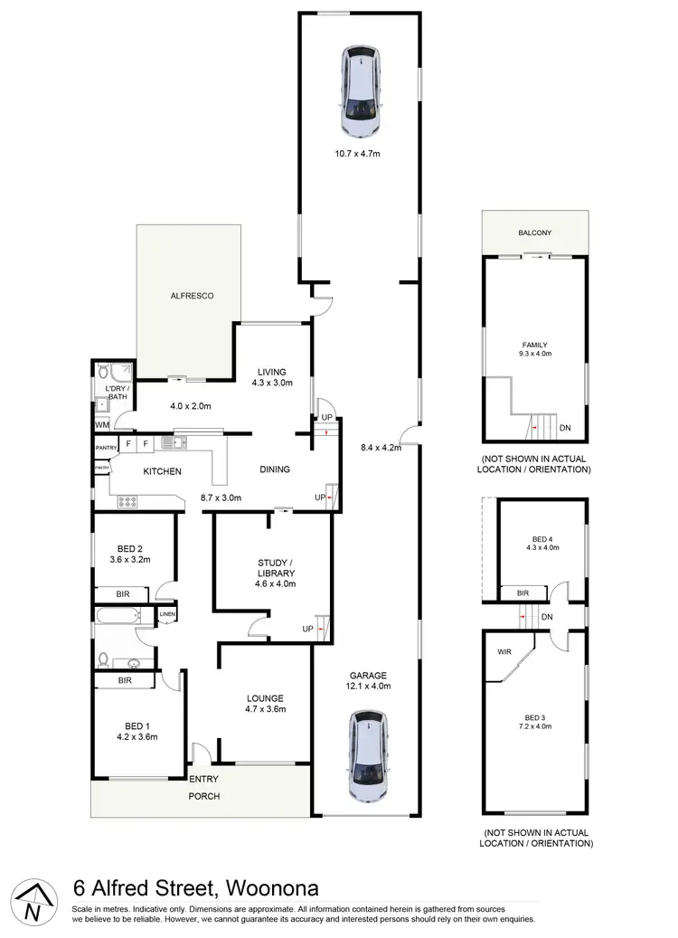 Floorplan of Homely house listing, 6 Alfred Street, Woonona NSW 2517