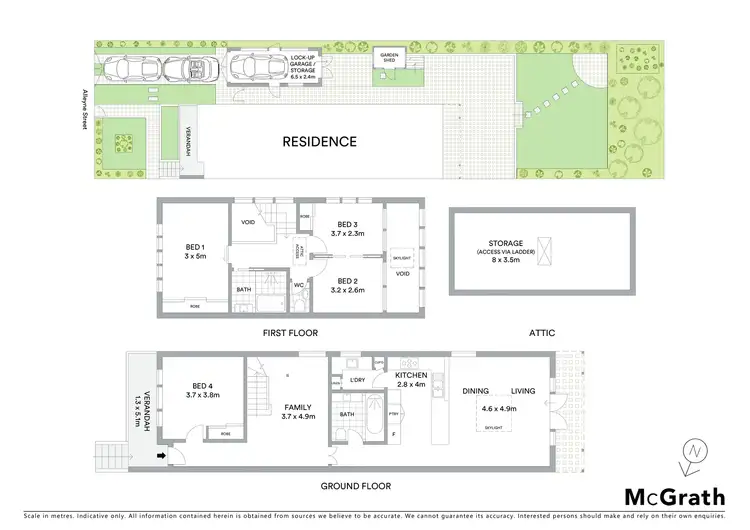 Floorplan of Homely house listing, 18 Alleyne Street, Chatswood NSW 2067
