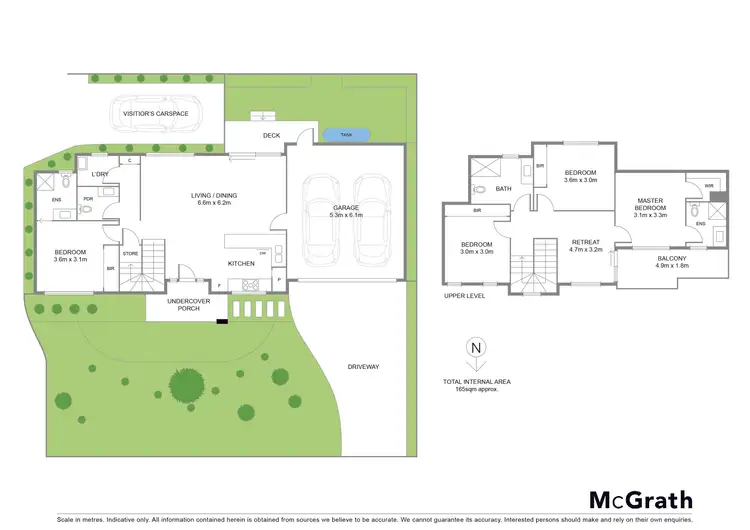 Floorplan of Homely townhouse listing, 1/16 Rosella Avenue, Boronia VIC 3155