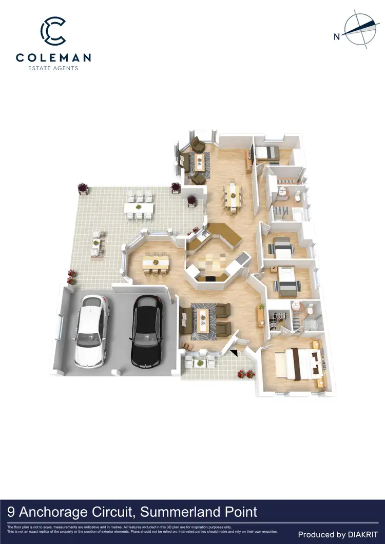 Floorplan of Homely house listing, 9 Anchorage Circle, Summerland Point NSW 2259