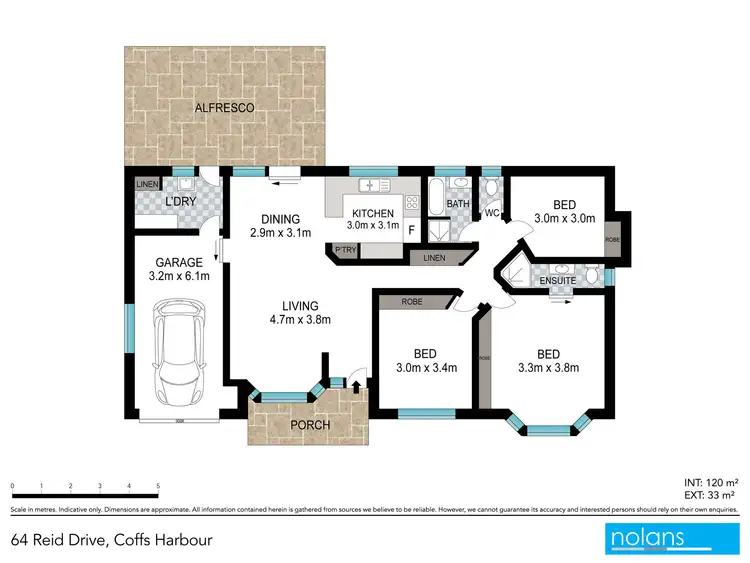 Floorplan of Homely house listing, 64 Reid Drive, Coffs Harbour NSW 2450