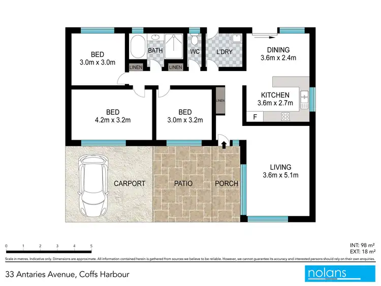 Floorplan of Homely house listing, 33 Antaries Avenue, Coffs Harbour NSW 2450