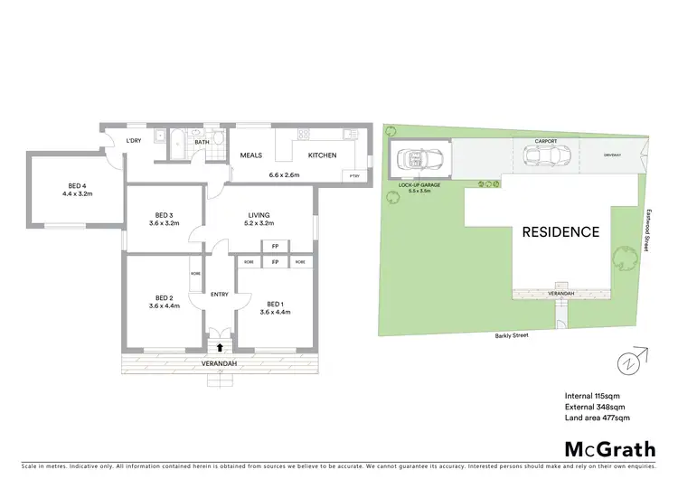 Floorplan of Homely house listing, 202 Barkly Street, Bakery Hill VIC 3350
