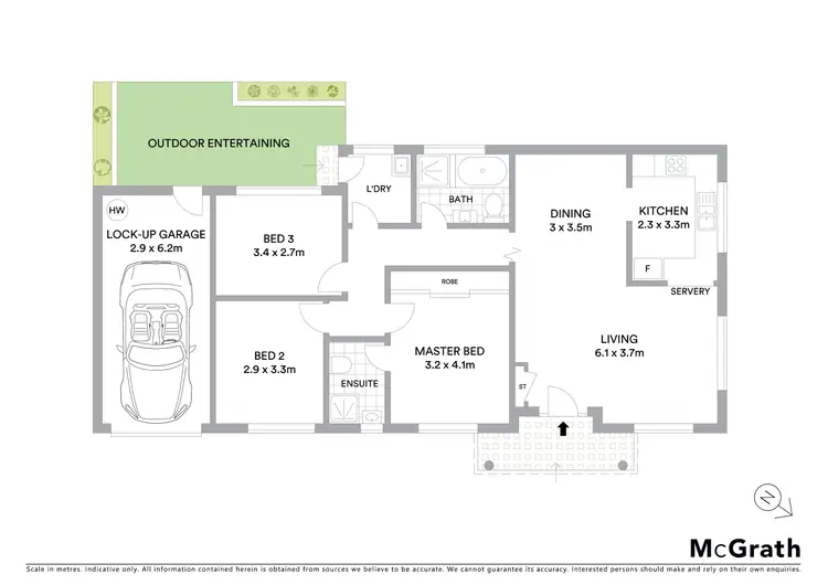 Floorplan of Homely villa listing, 10/83 Mimosa Street, Bexley NSW 2207