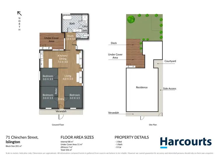 Floorplan of Homely house listing, 71 Chinchen Street, Islington NSW 2296