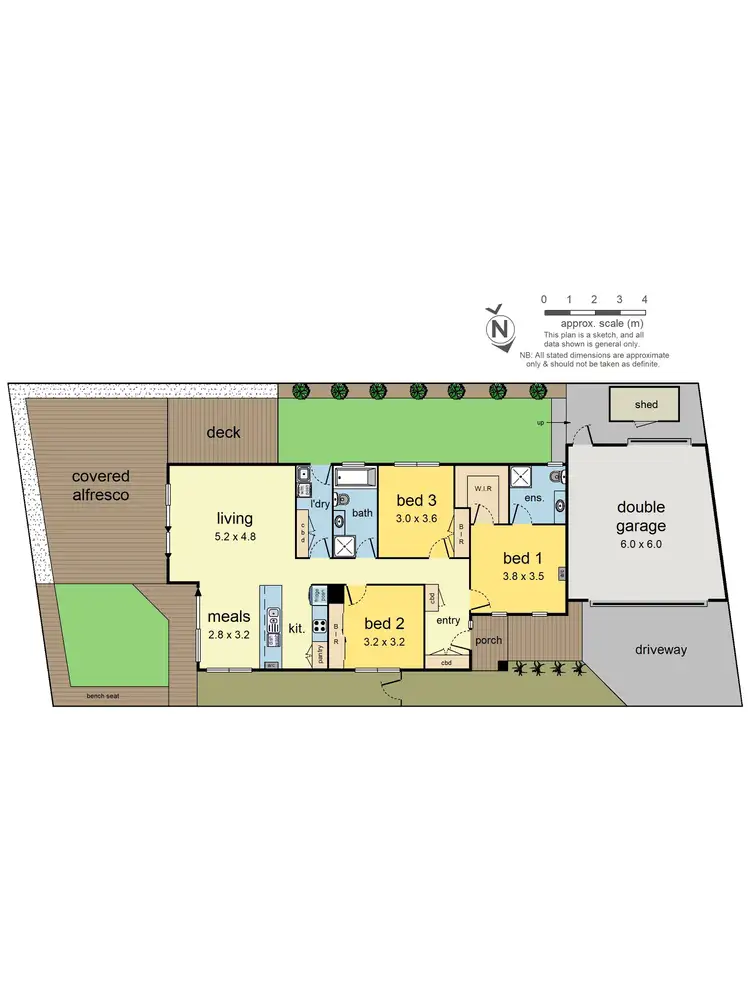 Floorplan of Homely house listing, 35 Tanika Circuit, Croydon VIC 3136