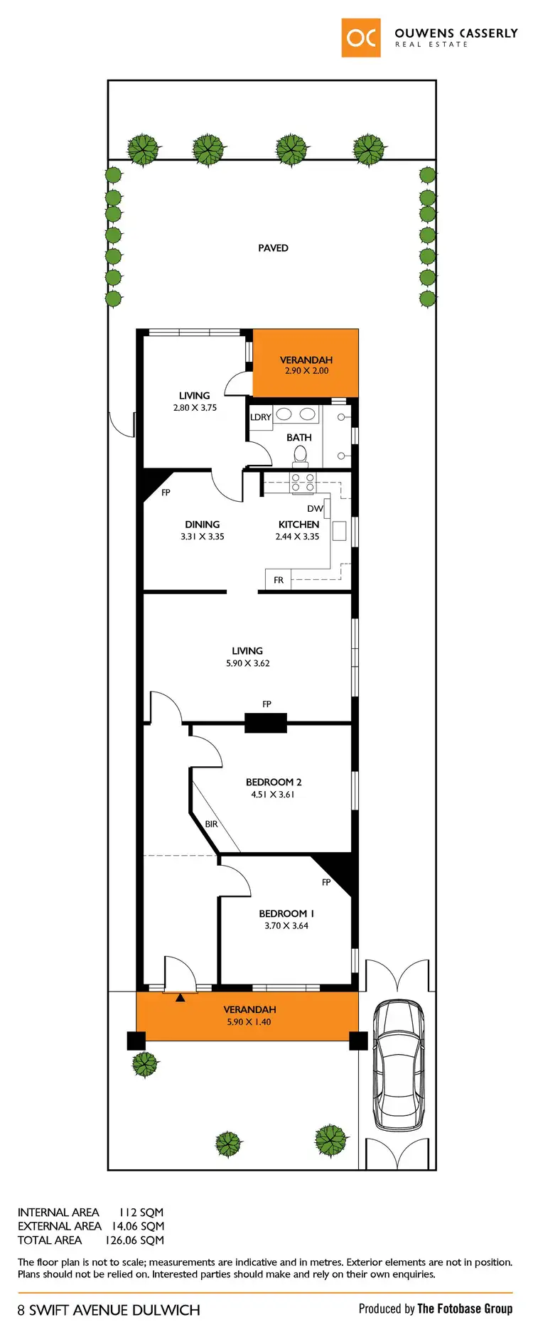 Floorplan of Homely house listing, 8 Swift Avenue, Dulwich SA 5065