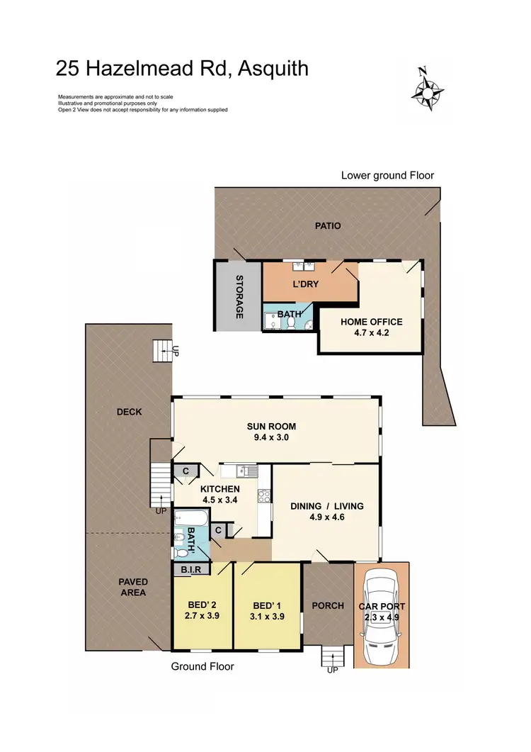 Floorplan of Homely house listing, 25 Hazelmead Road, Asquith NSW 2077