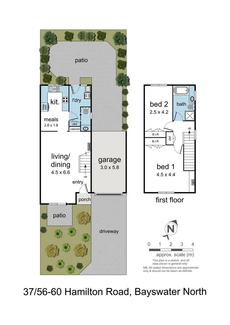 Floorplan of Homely unit listing, 37/56-60 Hamilton Road, Bayswater North VIC 3153