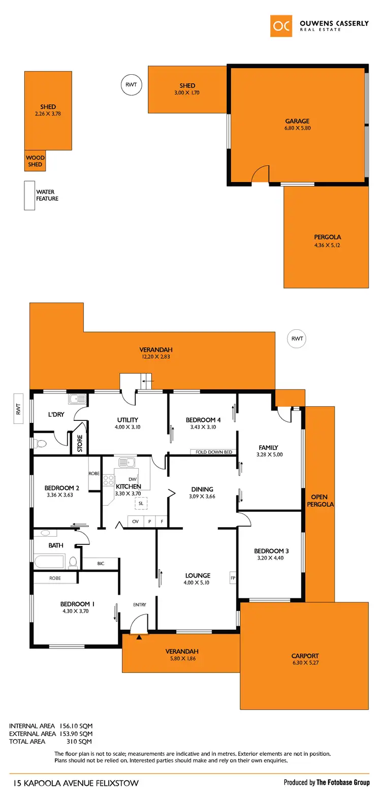 Floorplan of Homely house listing, 15 Kapoola Avenue, Felixstow SA 5070