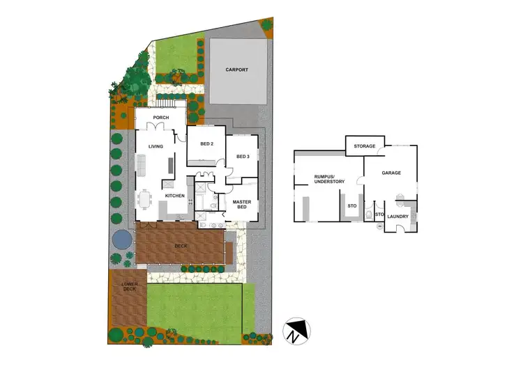 Floorplan of Homely house listing, 18 Marlton Street, Tarragindi QLD 4121