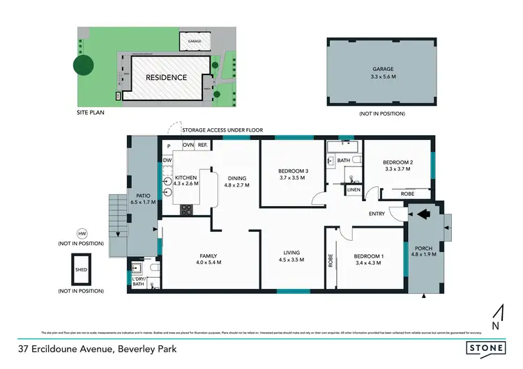 Floorplan of Homely house listing, 37 Ercildoune Avenue, Beverley Park NSW 2217