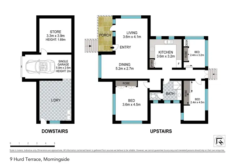 Floorplan of Homely house listing, 9 Hurd Terrace, Morningside QLD 4170