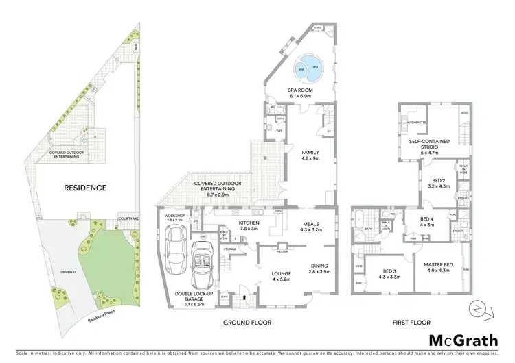 Floorplan of Homely house listing, 12 Rainbow Place, Kareela NSW 2232