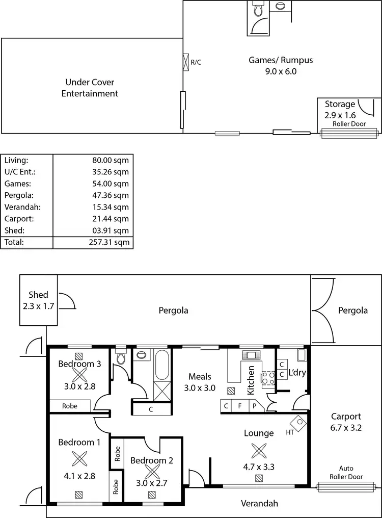 Floorplan of Homely house listing, 4 Clare Avenue, Athelstone SA 5076