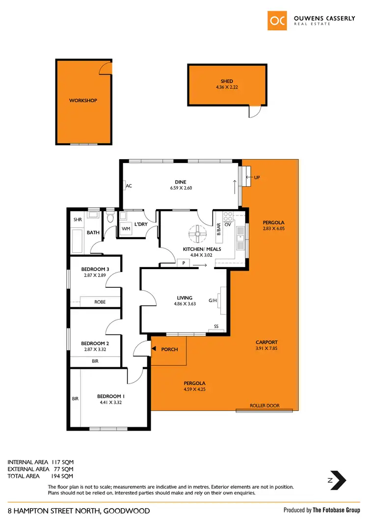 Floorplan of Homely house listing, 8 Hampton Street North, Goodwood SA 5034