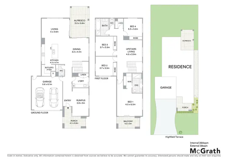Floorplan of Homely house listing, 39 Highfield Terrace, Cumbalum NSW 2478