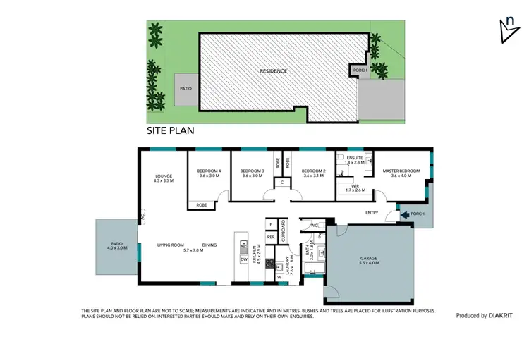 Floorplan of Homely house listing, 18 Vasari Gardens, Mernda VIC 3754