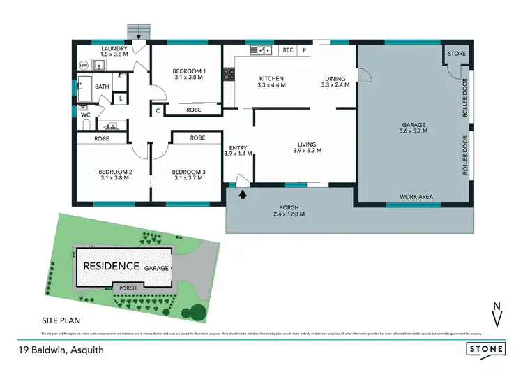 Floorplan of Homely house listing, 19 Baldwin Avenue, Asquith NSW 2077